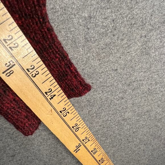 Belle by Kim Gravel Intarsia Animal Cardigan with Po Rumba Red Size XS - Picture 5 of 10